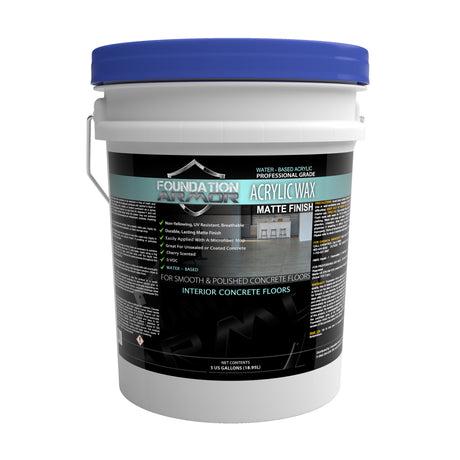 Armor Concrete Wax - Matte - Armor Concrete Sealers