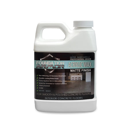 Armor Concrete Wax - Matte - Armor Concrete Sealers